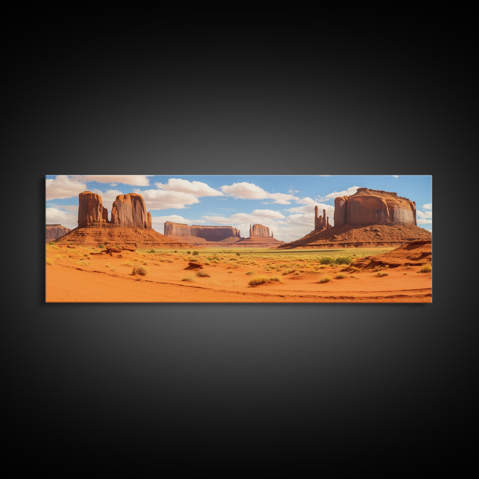 Panoramic Print of Monument Valley Navajo County Extra Large Wall Art, Panoramic Wall Art, Panoramic Landscape Print, Landscape Photography