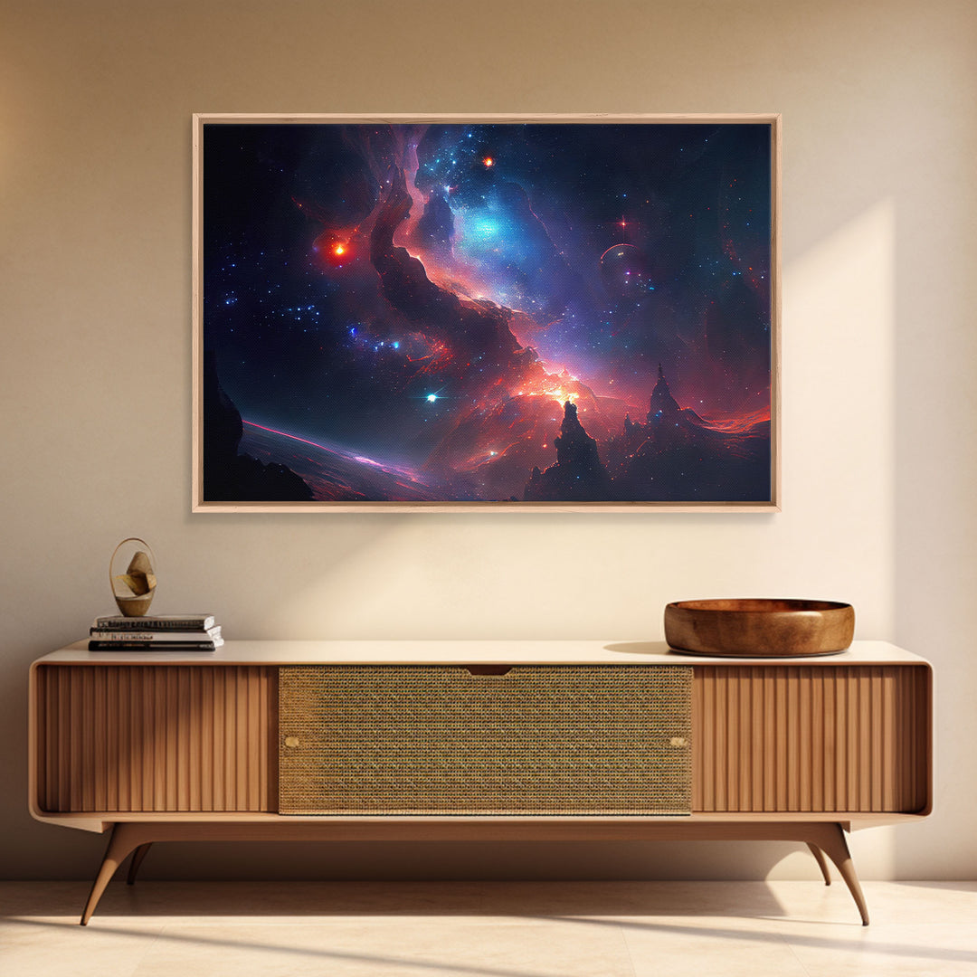 Galaxy Space Stars Universe Fine Art Print, Wall Art Print, Wall Poster, Wall Décor