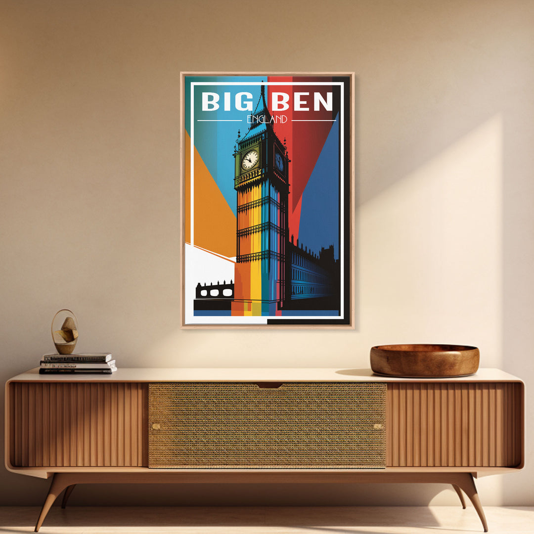 London Wall Art, England, Big Ben, London Wall Decor, Travel Wall Print, Travel Poster, Travel Artwork, Travel Wall Art, Canvas Wall Print