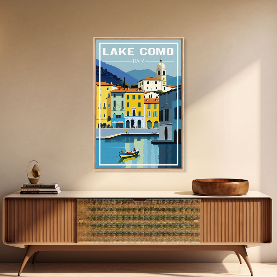 Lake Como Wall Print, Italy Poster, Italy Wall Art, Europe Poster, Travel Wall Print, Travel Poster, Travel Wall Art, Canvas Wall Print