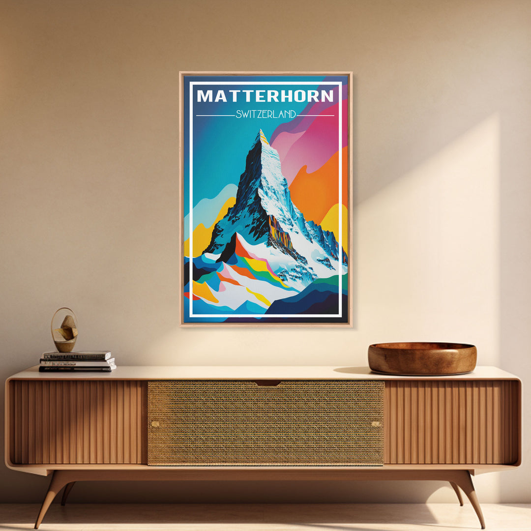 Matterhorn Wall Art, Switzerland Poster, Europe Wall Print, Mountain, Travel Wall Print, Travel Poster, Travel Wall Art, Canvas Wall Print