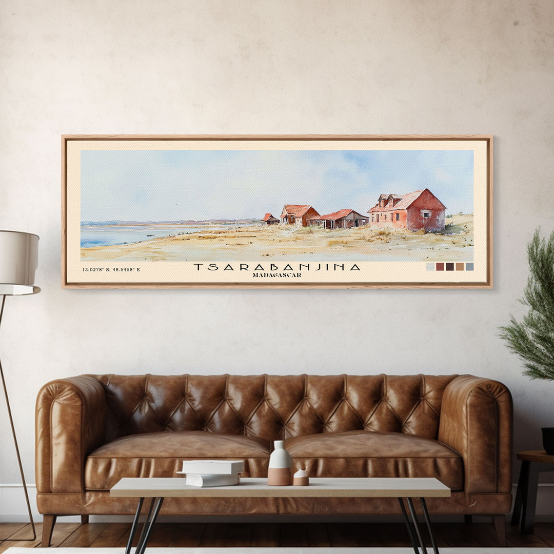 Tsarabanjina, Madagascar Watercolor Print, Vacation Gift, Madagascar Wall Art, Vacation Wall Art, Vacatation Memories, Beach Decor, Beach Or Lakehouse Art