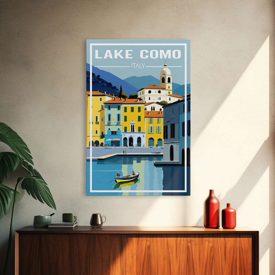 Lake Como Wall Print, Italy Poster, Italy Wall Art, Europe Poster, Travel Wall Print, Travel Poster, Travel Wall Art, Canvas Wall Print