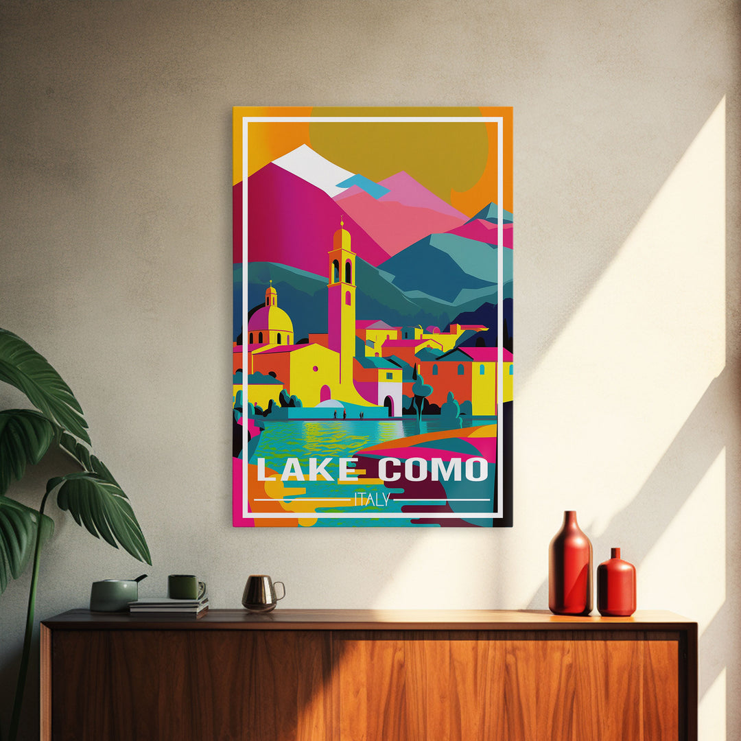 Lake Como Wall Print, Italy Poster, Italy Wall Art, Europe Poster, Travel Wall Print, Travel Poster, Travel Wall Art, Canvas Wall Print