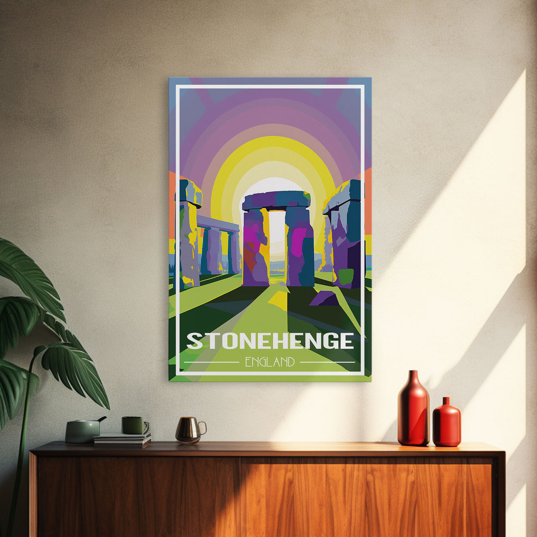 England Wall Art, Stonehenge Poster, Europe Wall Print, England Poster, Travel Wall Print, Travel Poster, Travel Wall Art, Canvas Wall Print