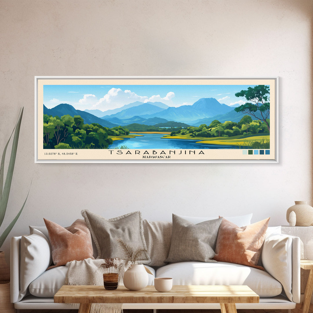 Tsarabanjina, Madagascar Panoramic Print, Vacation Gift, Madagascar Wall Art, Vacation Wall Art, Vacatation Memories, Beach Decor, Beach Or Lakehouse Art