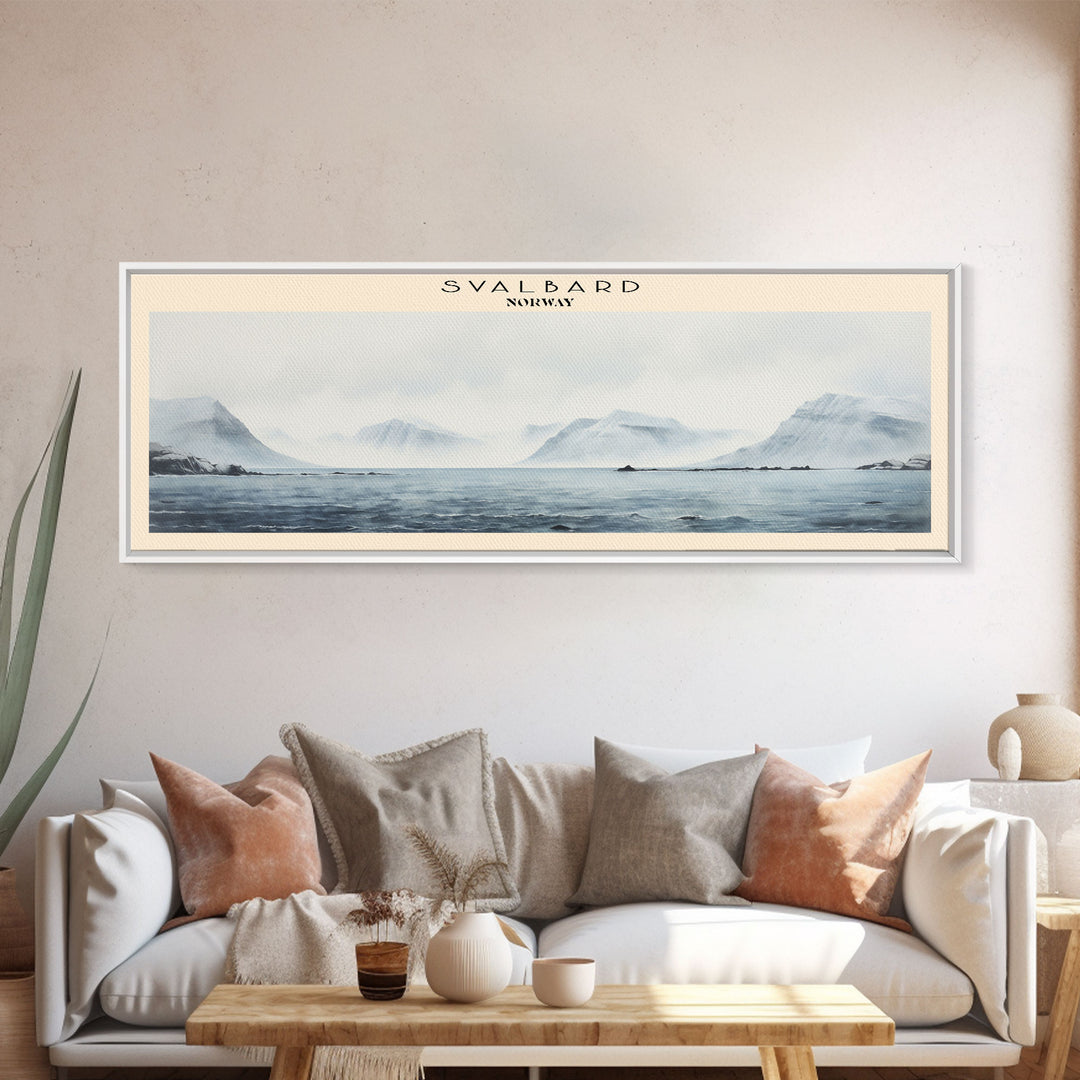 Svalbard Wall Art Travel Poster Print, Gift For Travel Lover, Vacation Gift, COUNTRY Wall Art, Home Decor, Original Art